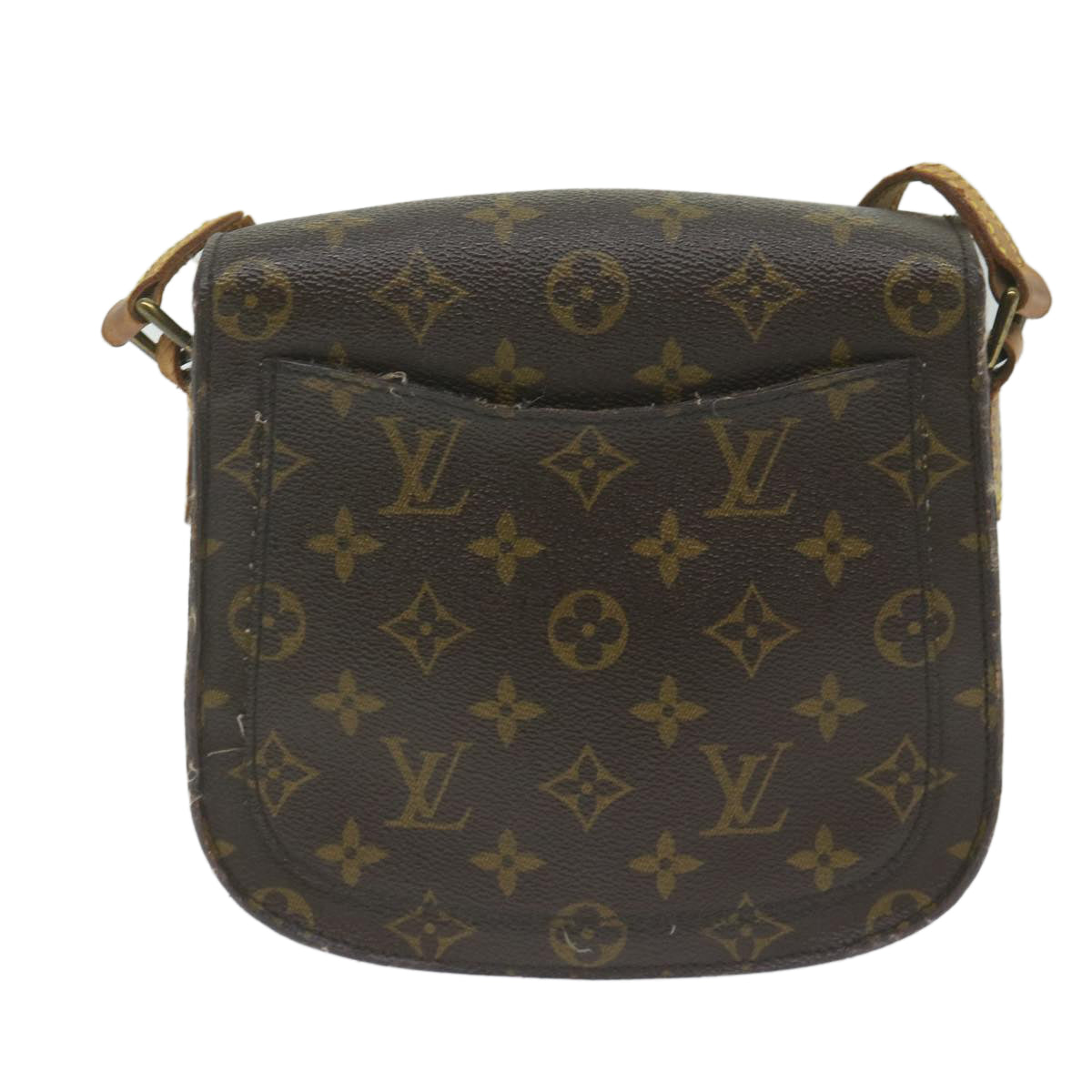 LOUIS VUITTON Monogram Saint Cloud MM Shoulder Bag M51243 LV am5427