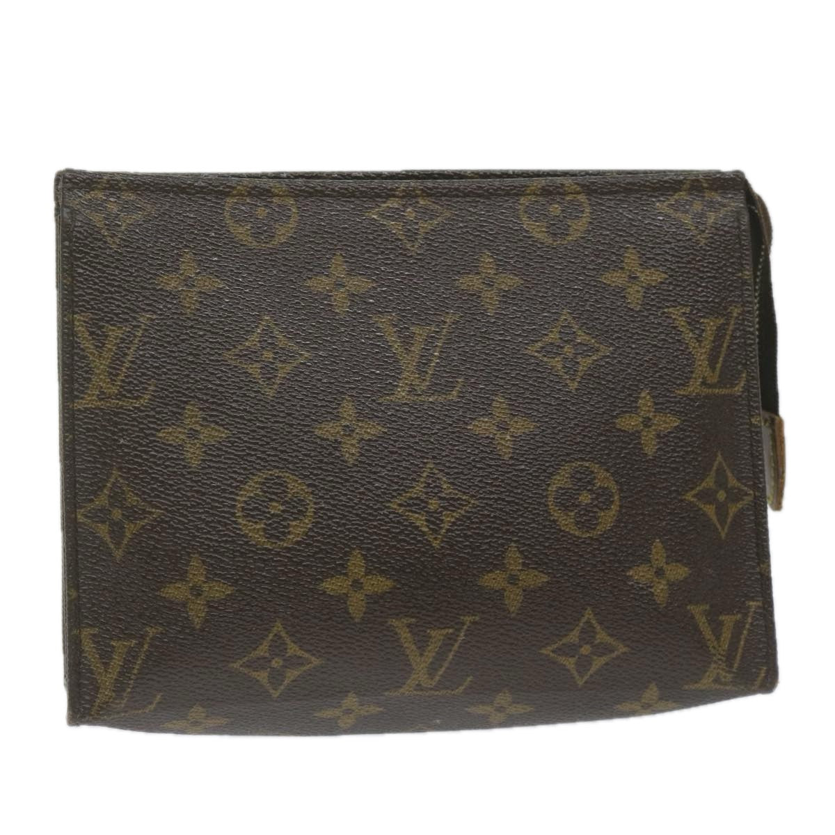 LOUIS VUITTON Monogram Poche Toilette 19 Pouch M47544 LV am5450