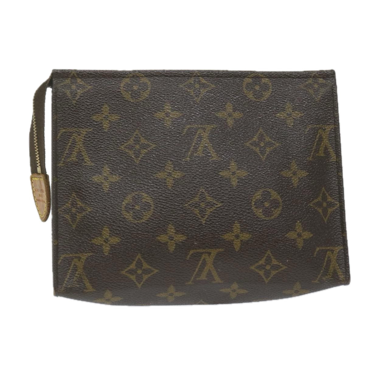 LOUIS VUITTON Monogram Poche Toilette 19 Pouch M47544 LV am5450