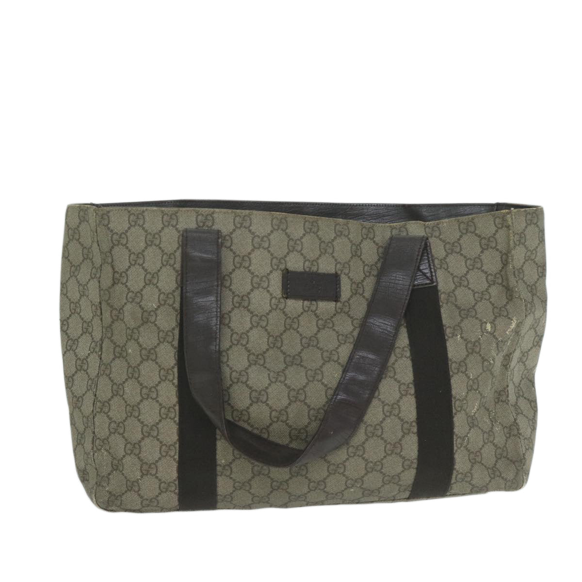 GUCCI GG Canvas Web Sherry Line Shoulder Bag Coated Canvas 3Set  am5453