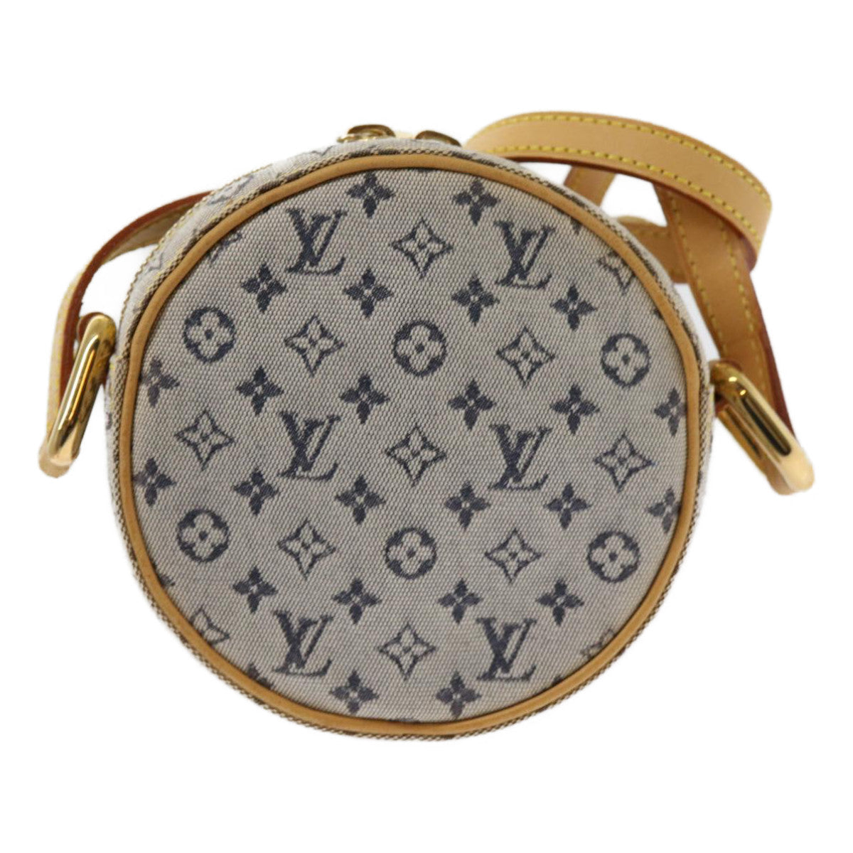 LOUIS VUITTON Monogram Mini Jeanne PM Shoulder Bag Blue M92001 LV am5480