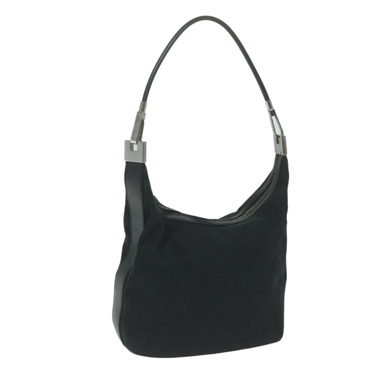 GUCCI GG Canvas Shoulder Bag Black 001 3814  am5588