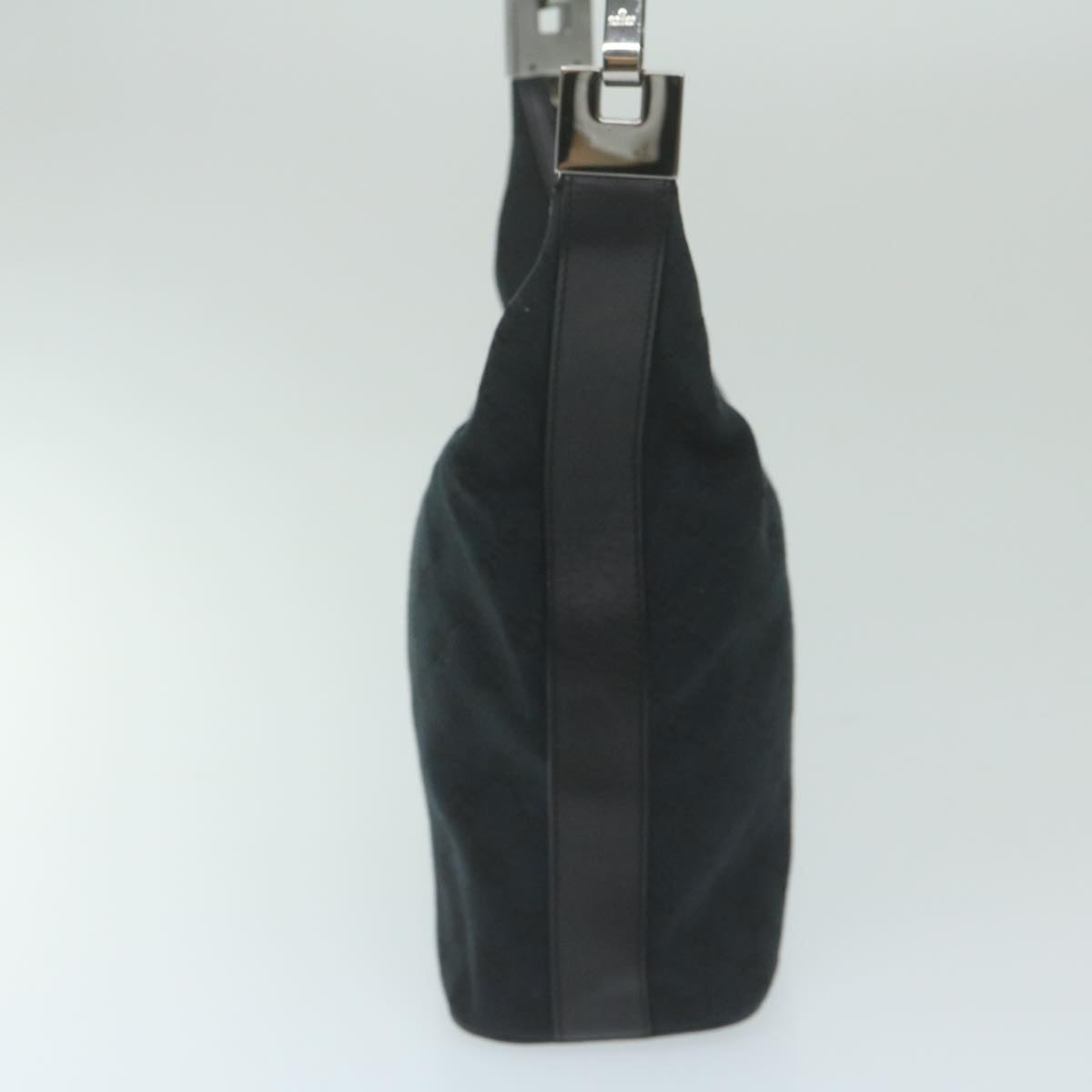 GUCCI GG Canvas Shoulder Bag Black 001 3814  am5588