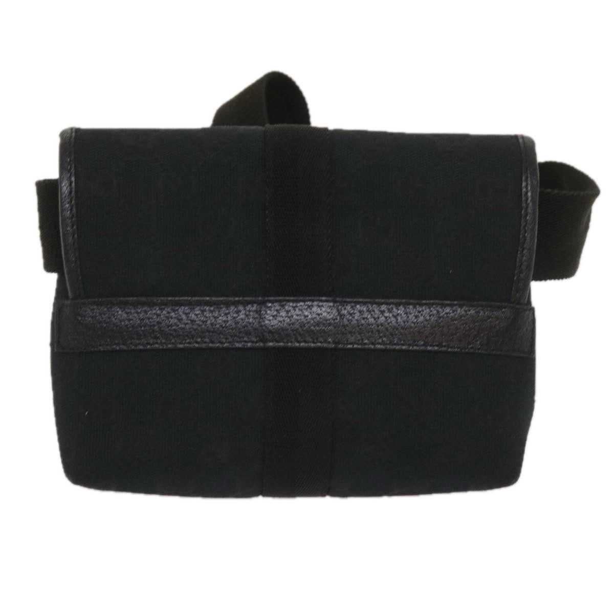 GUCCI GG Canvas Waist bag Black 131236  am5634