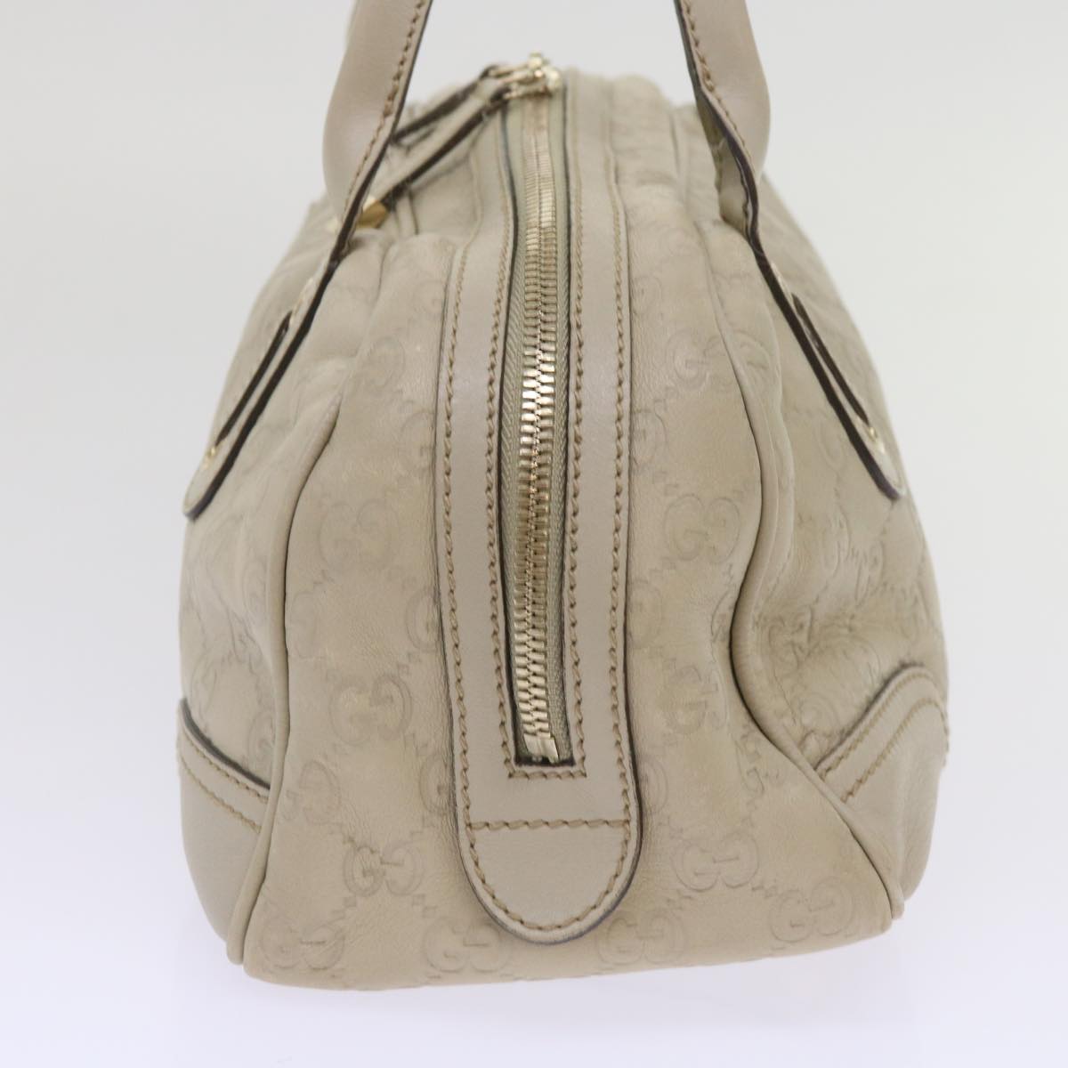 GUCCI GG Canvas Guccissima Pretty Shoulder Bag White 161720  am5672