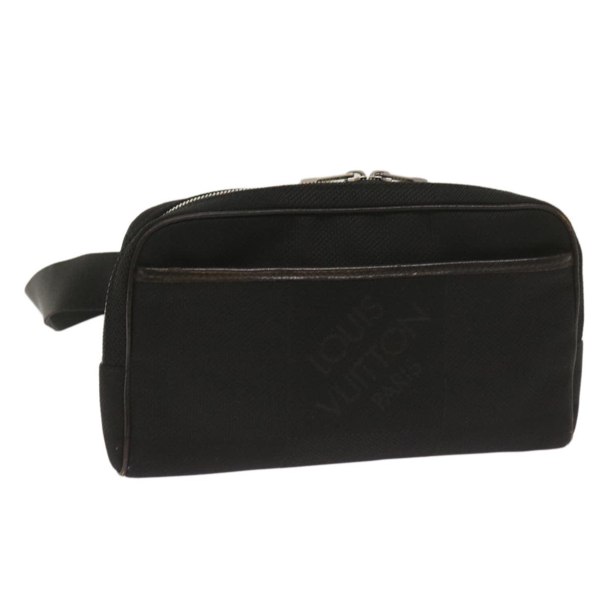 LOUIS VUITTON Damier Geant Acrobat Body Bag Black N41128 LV am5884