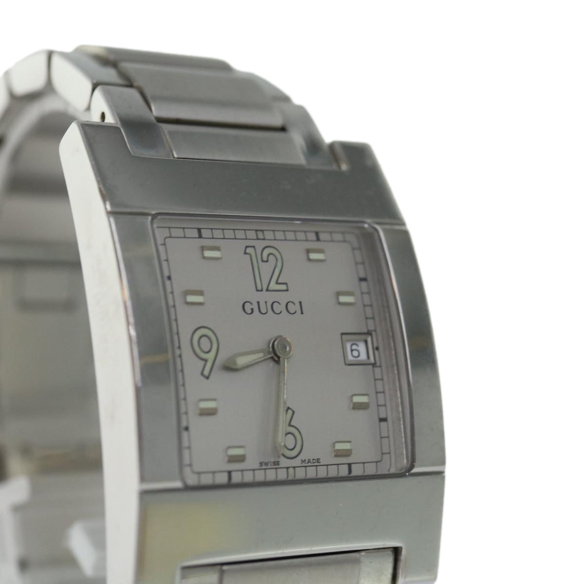 GUCCI Watches metal Silver 7700M  am5923