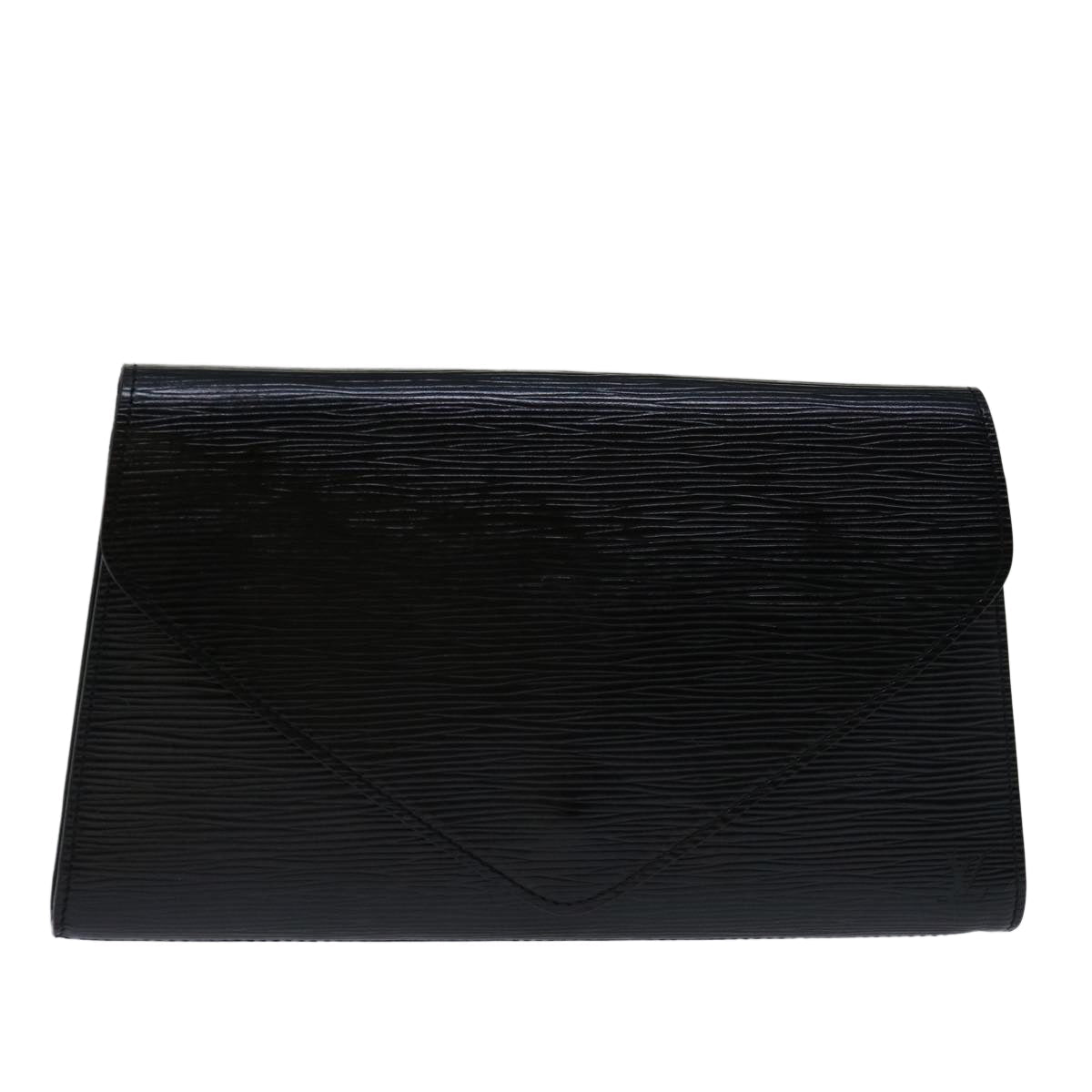 LOUIS VUITTON Epi Art Deco Clutch Bag Black M52632 LV am5926