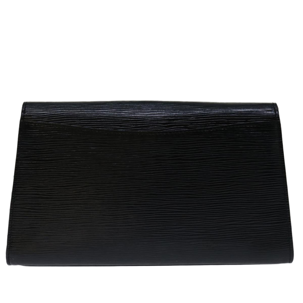 LOUIS VUITTON Epi Art Deco Clutch Bag Black M52632 LV am5926