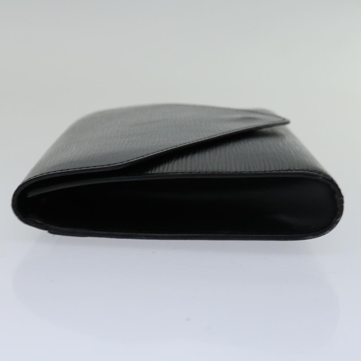 LOUIS VUITTON Epi Art Deco Clutch Bag Black M52632 LV am5926