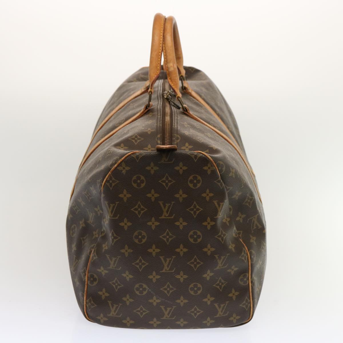 LOUIS VUITTON Monogram Keepall 55 Boston Bag M41424 LV am5997