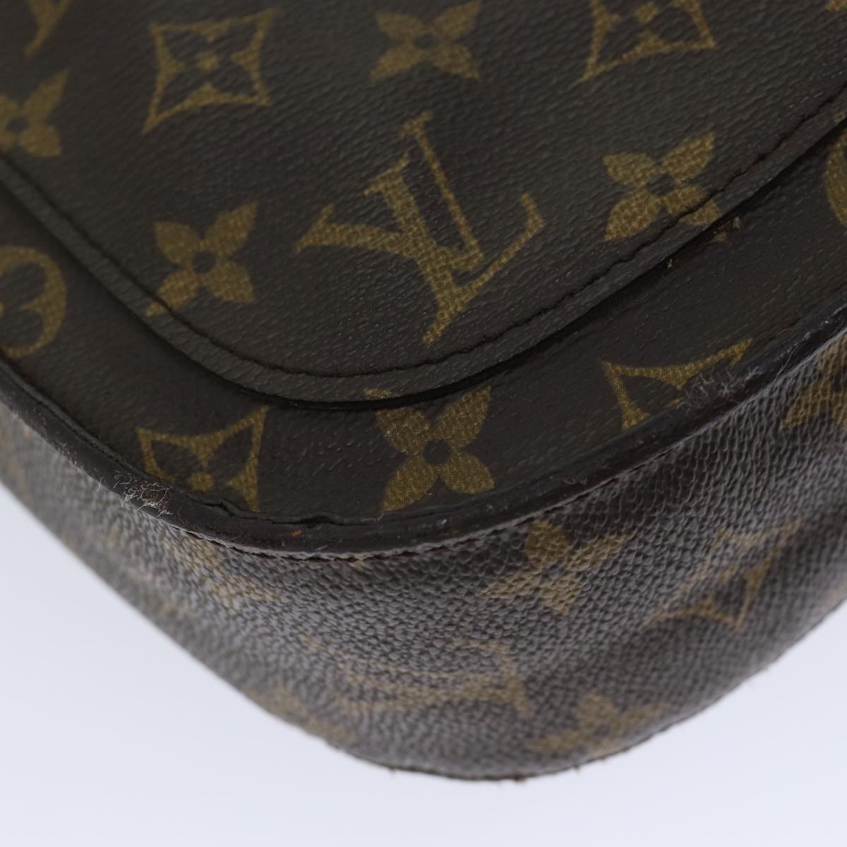 LOUIS VUITTON Monogram Saint Cloud GM Shoulder Bag M51242 LV am6025