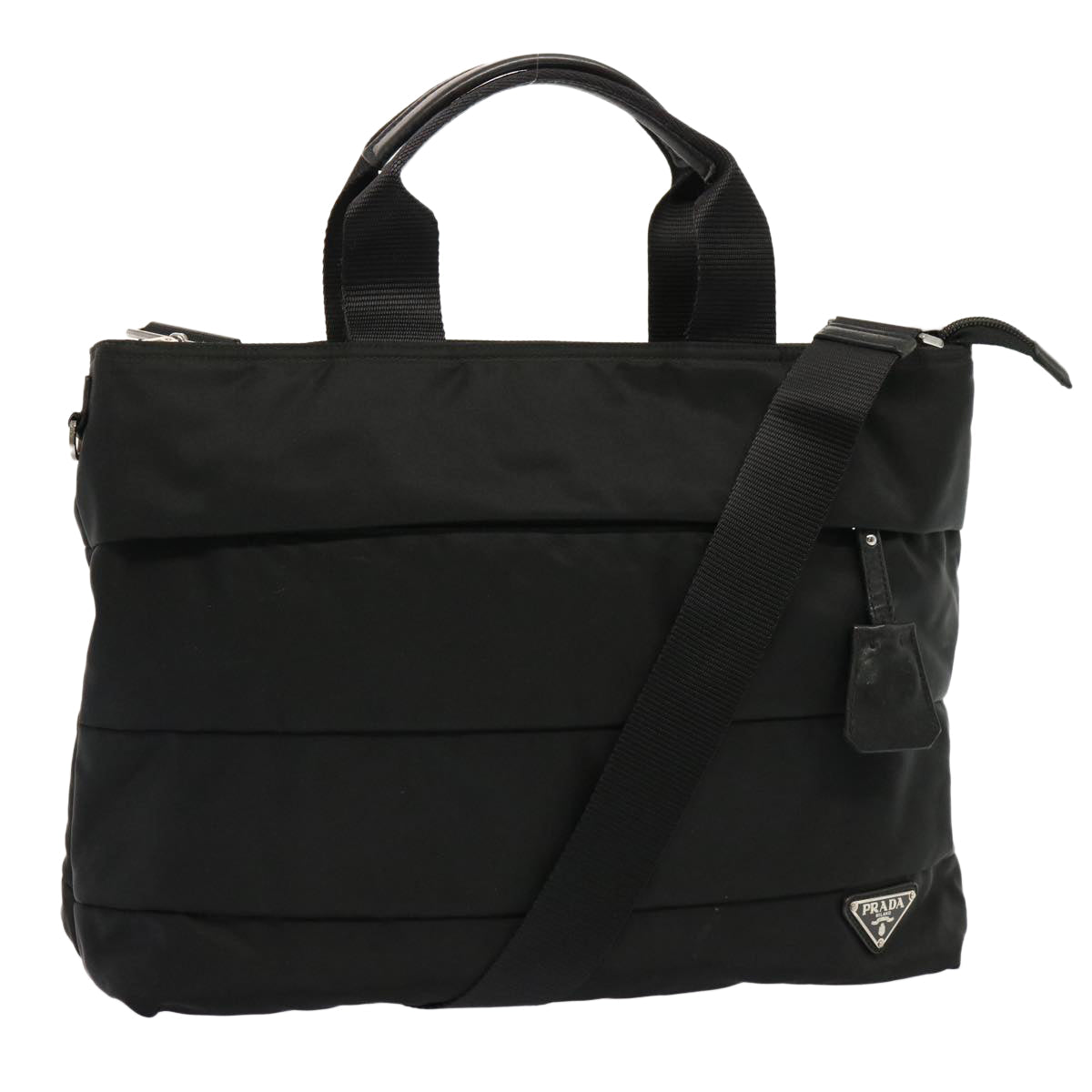 Luxury PradaHand Bag Nylon 2way Black am6029