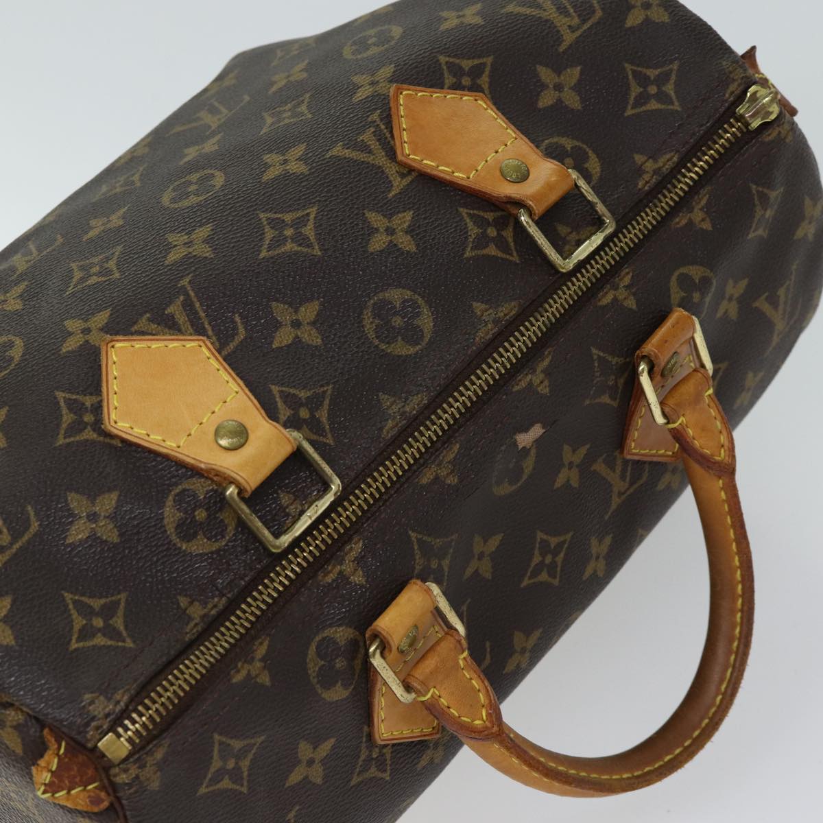 LOUIS VUITTON Monogram Speedy 30 Hand Bag M41526 LV am6031