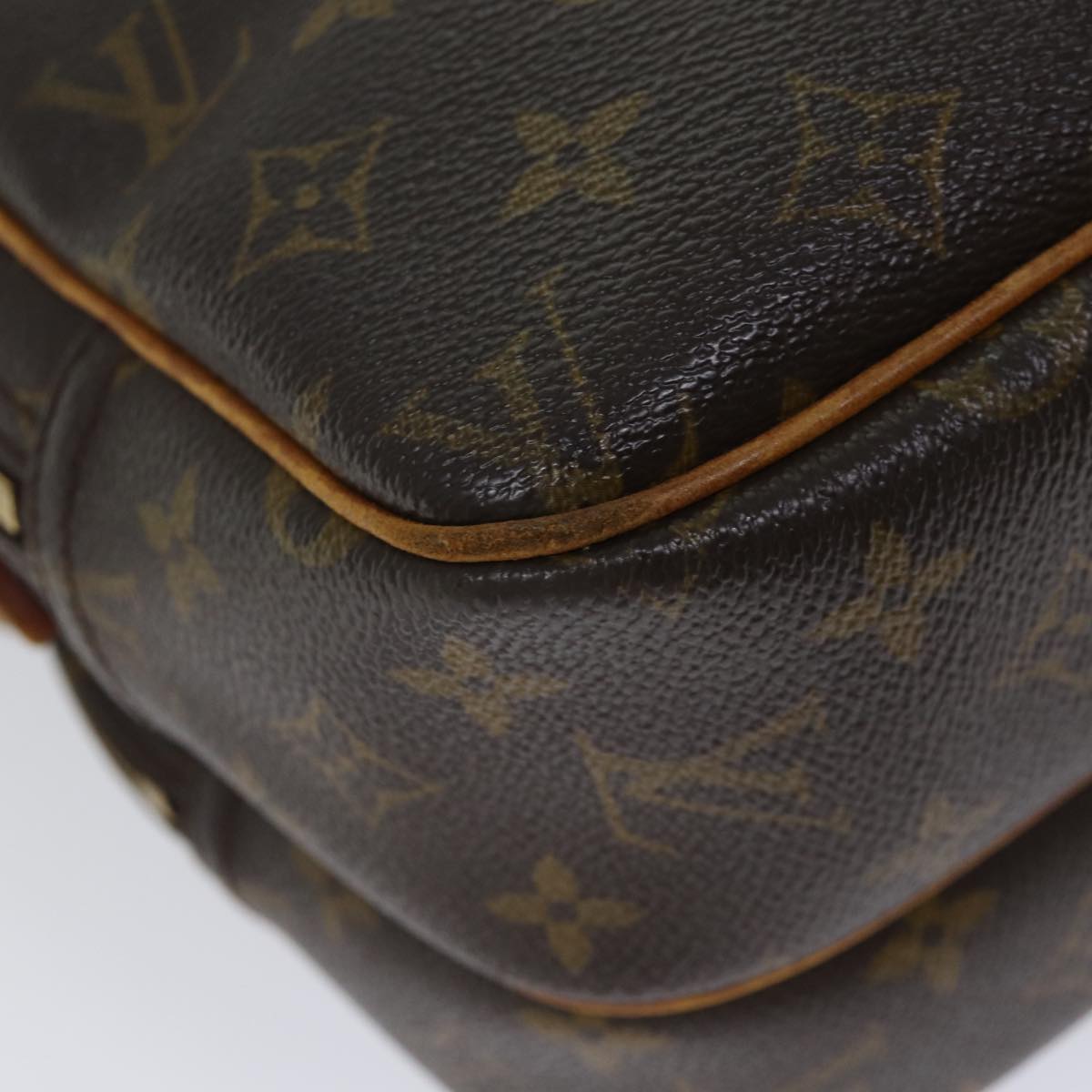LOUIS VUITTON Monogram Reporter PM Shoulder Bag M45254 LV am6032