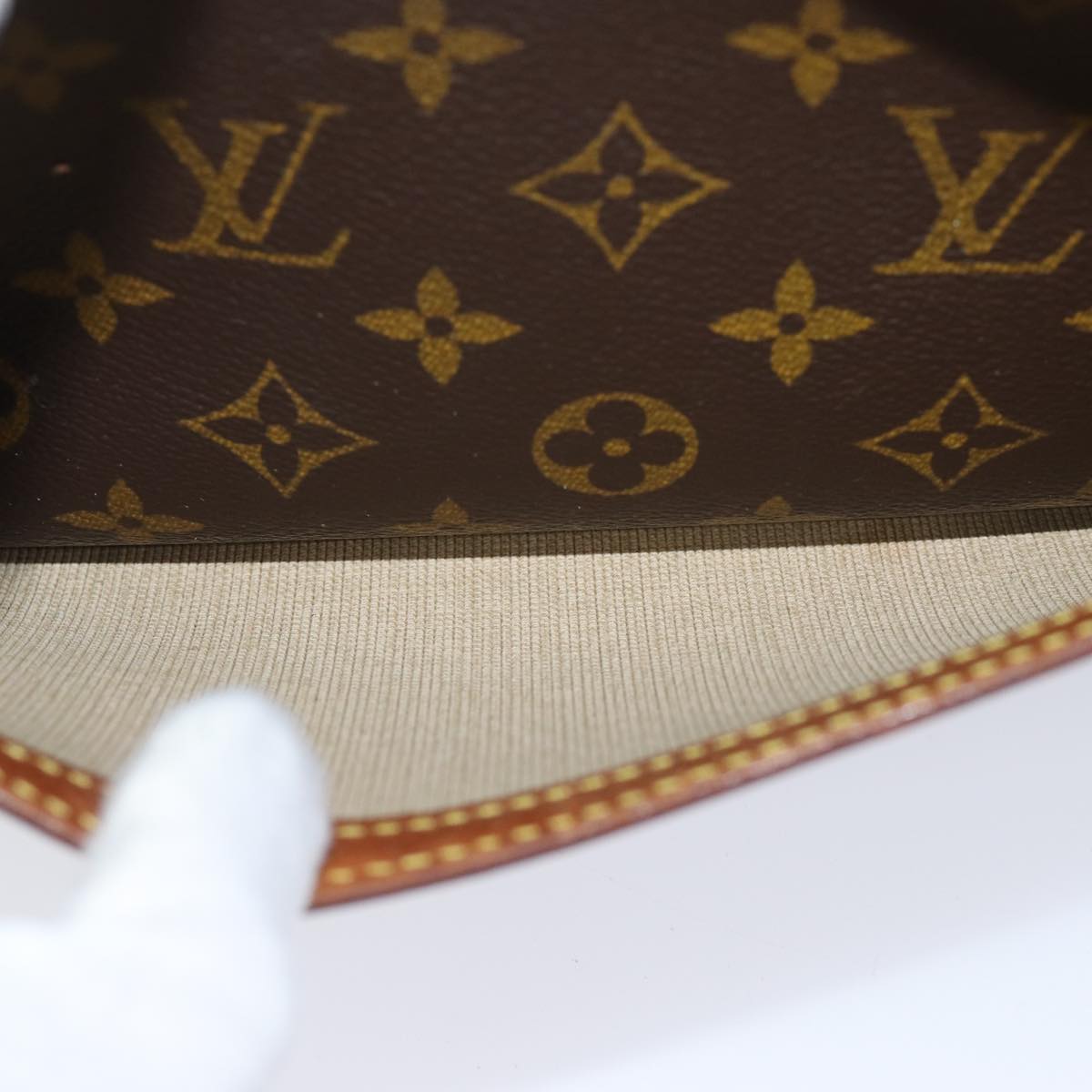 LOUIS VUITTON Monogram Reporter PM Shoulder Bag M45254 LV am6032