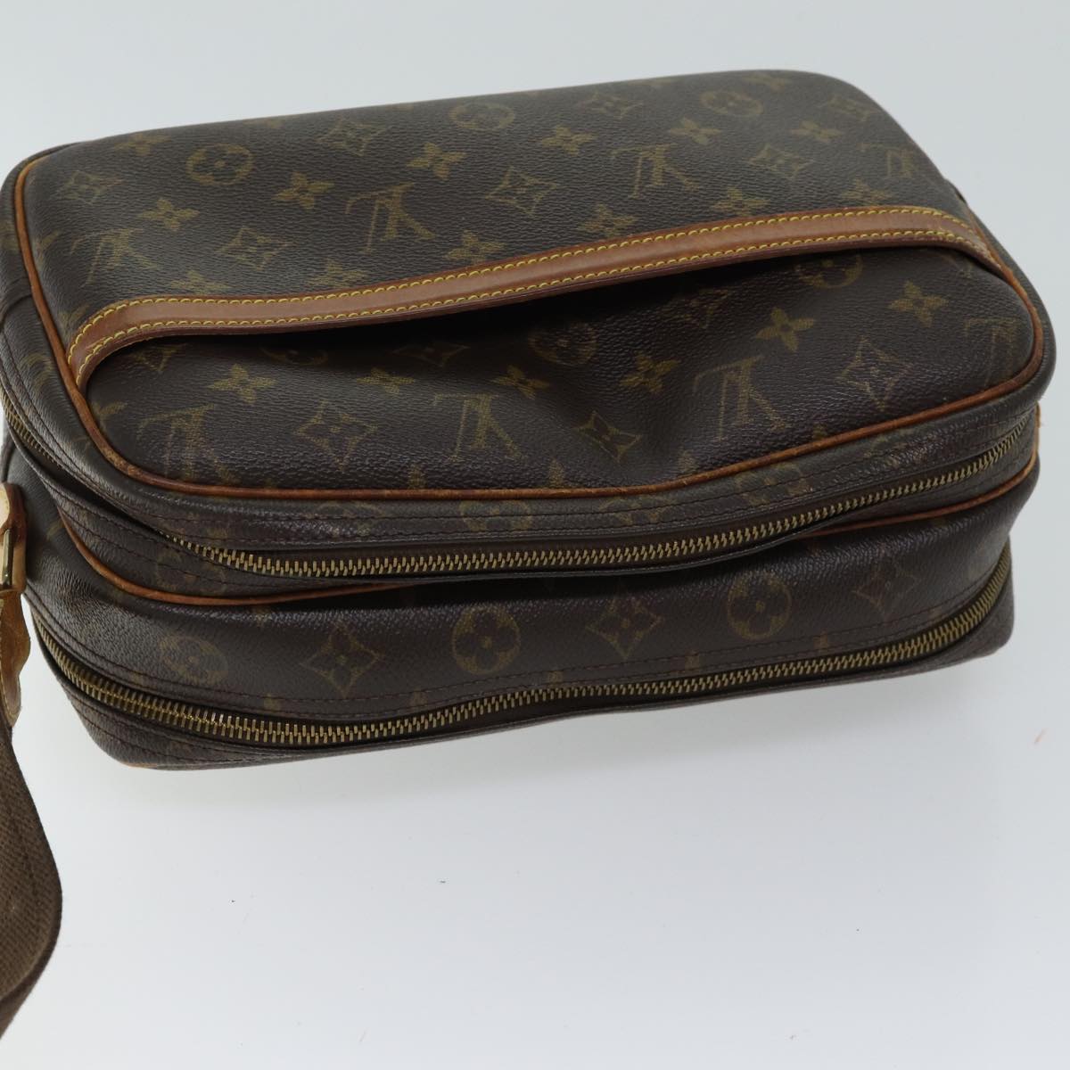 LOUIS VUITTON Monogram Reporter PM Shoulder Bag M45254 LV am6032