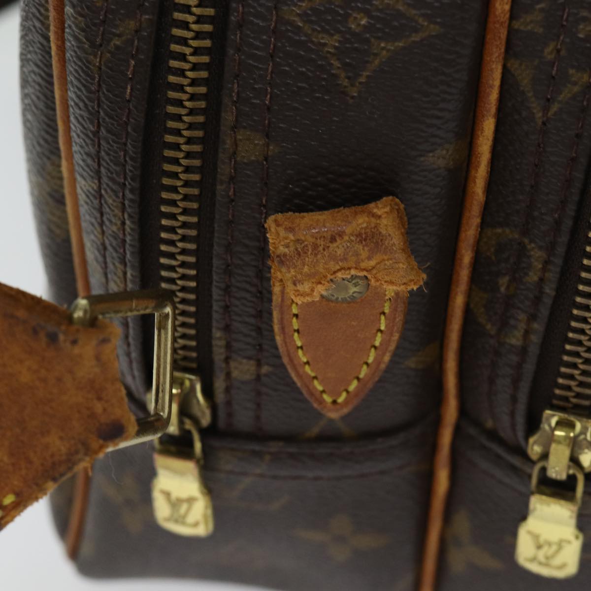 LOUIS VUITTON Monogram Reporter PM Shoulder Bag M45254 LV am6032