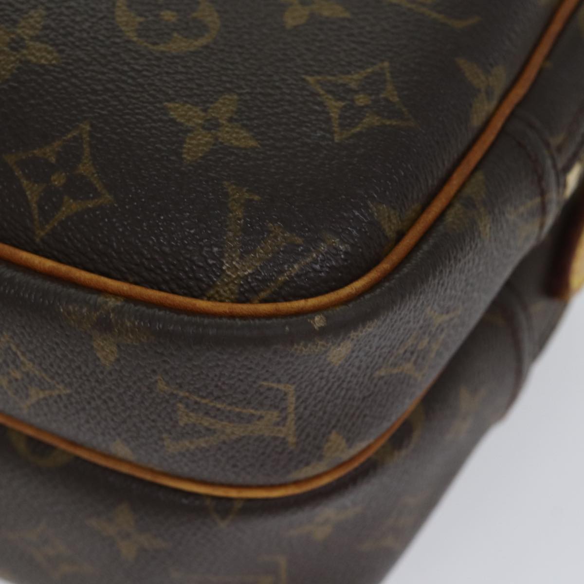 LOUIS VUITTON Monogram Reporter PM Shoulder Bag M45254 LV am6032