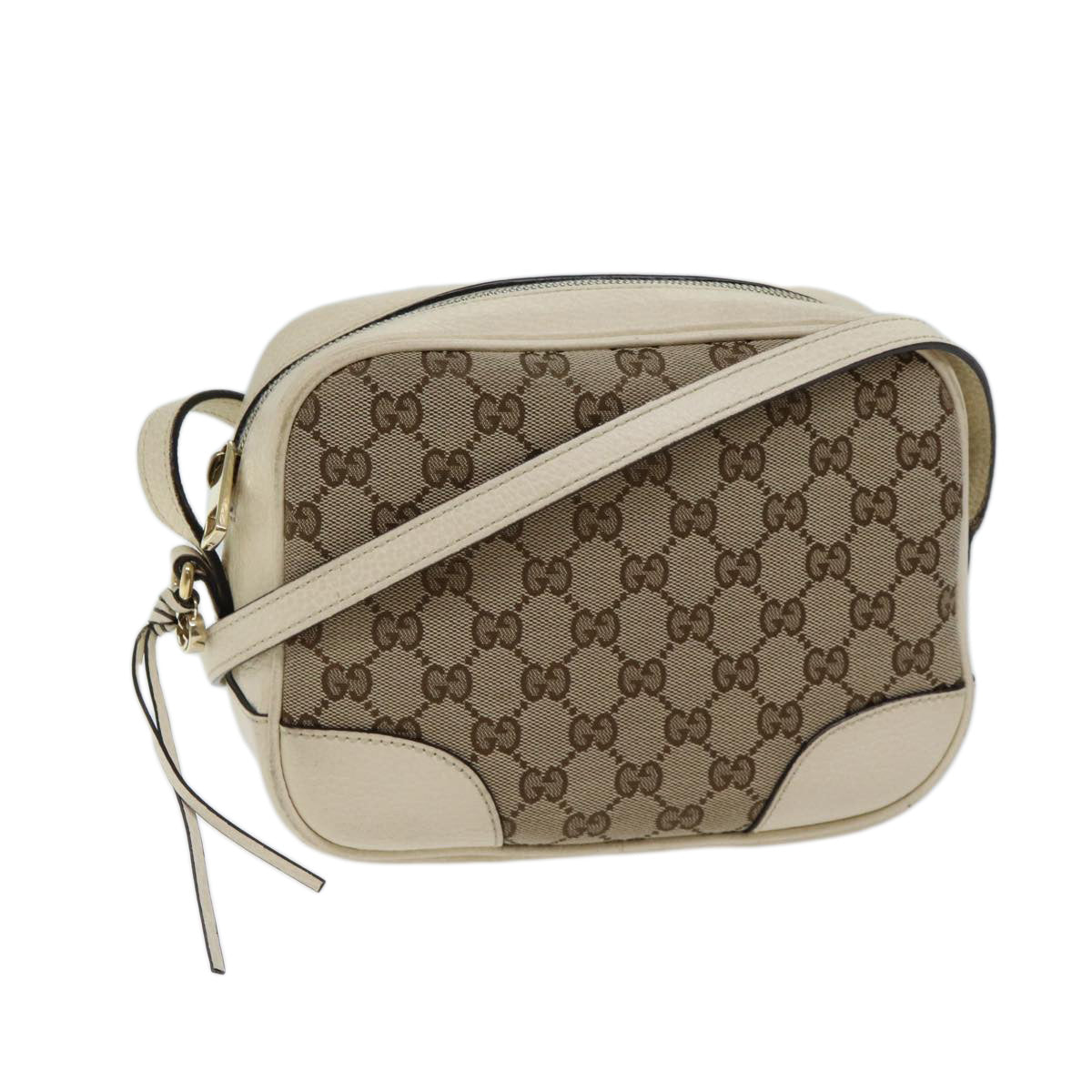 Luxury Gucci Trending 2025 GG Canvas Shoulder Bag Outlet Beige 449413  am6051