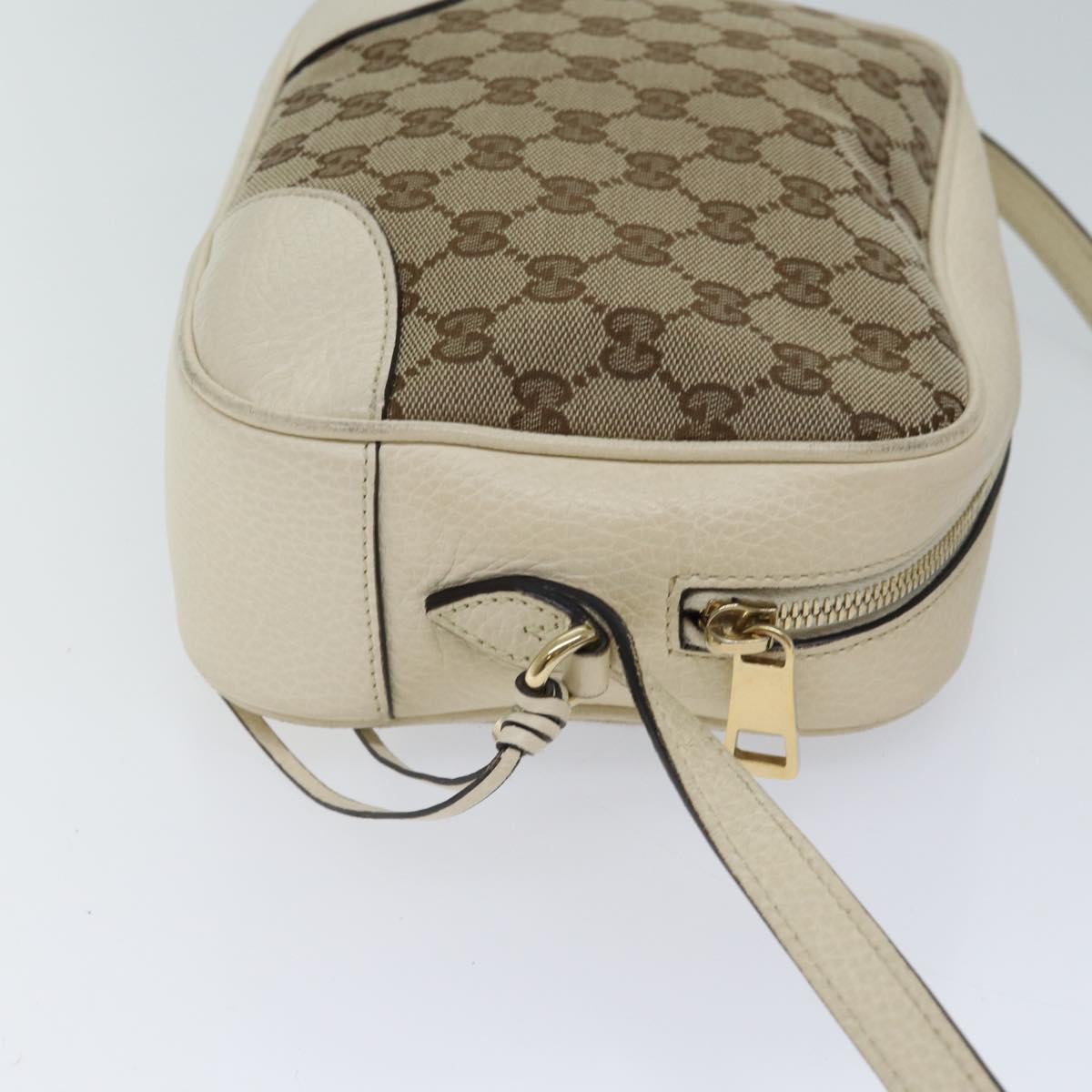 Luxury Gucci Trending 2025 GG Canvas Shoulder Bag Outlet Beige 449413  am6051