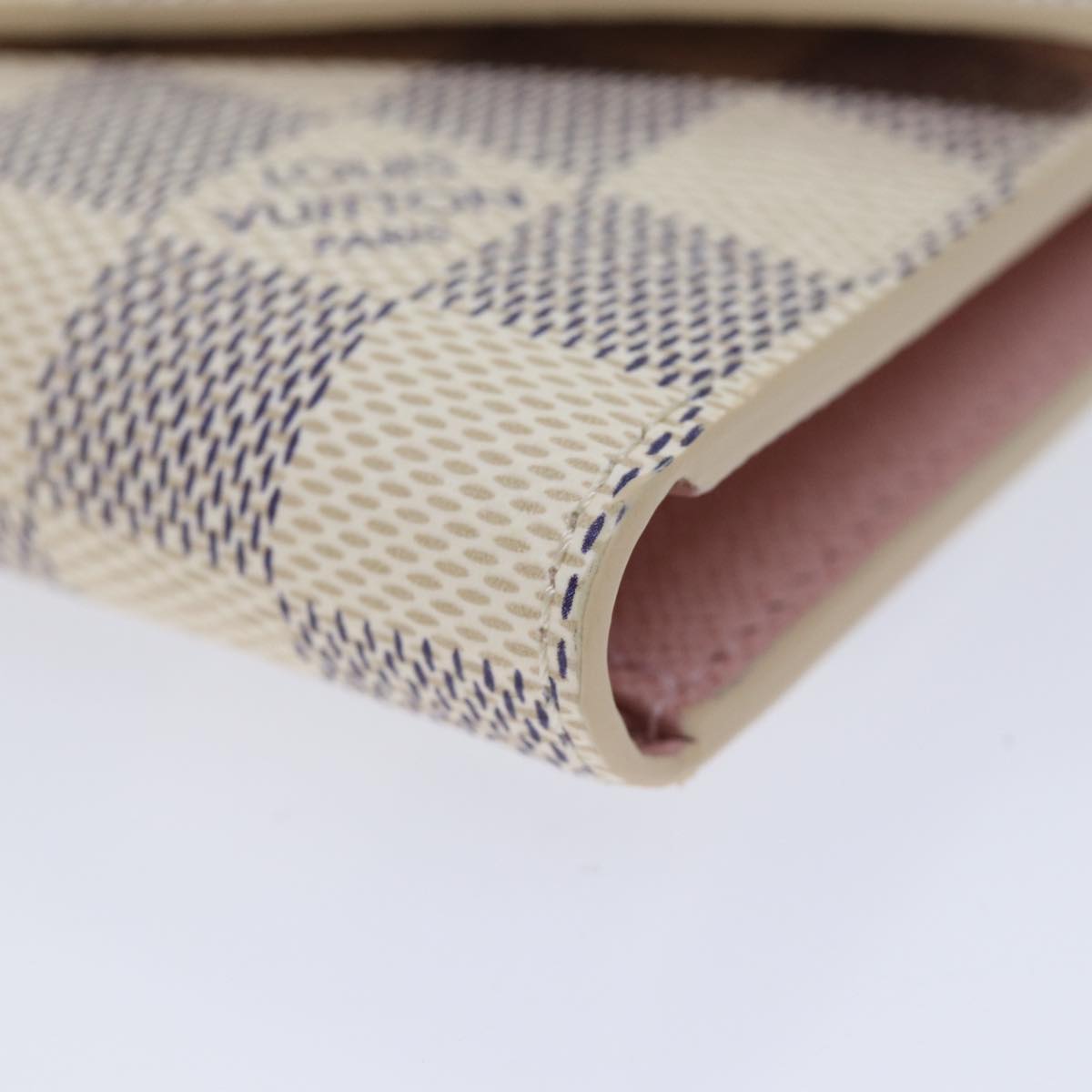 LOUIS VUITTON Damier Azur Portefeuille Victorine Wallet N64022 LV am6071A