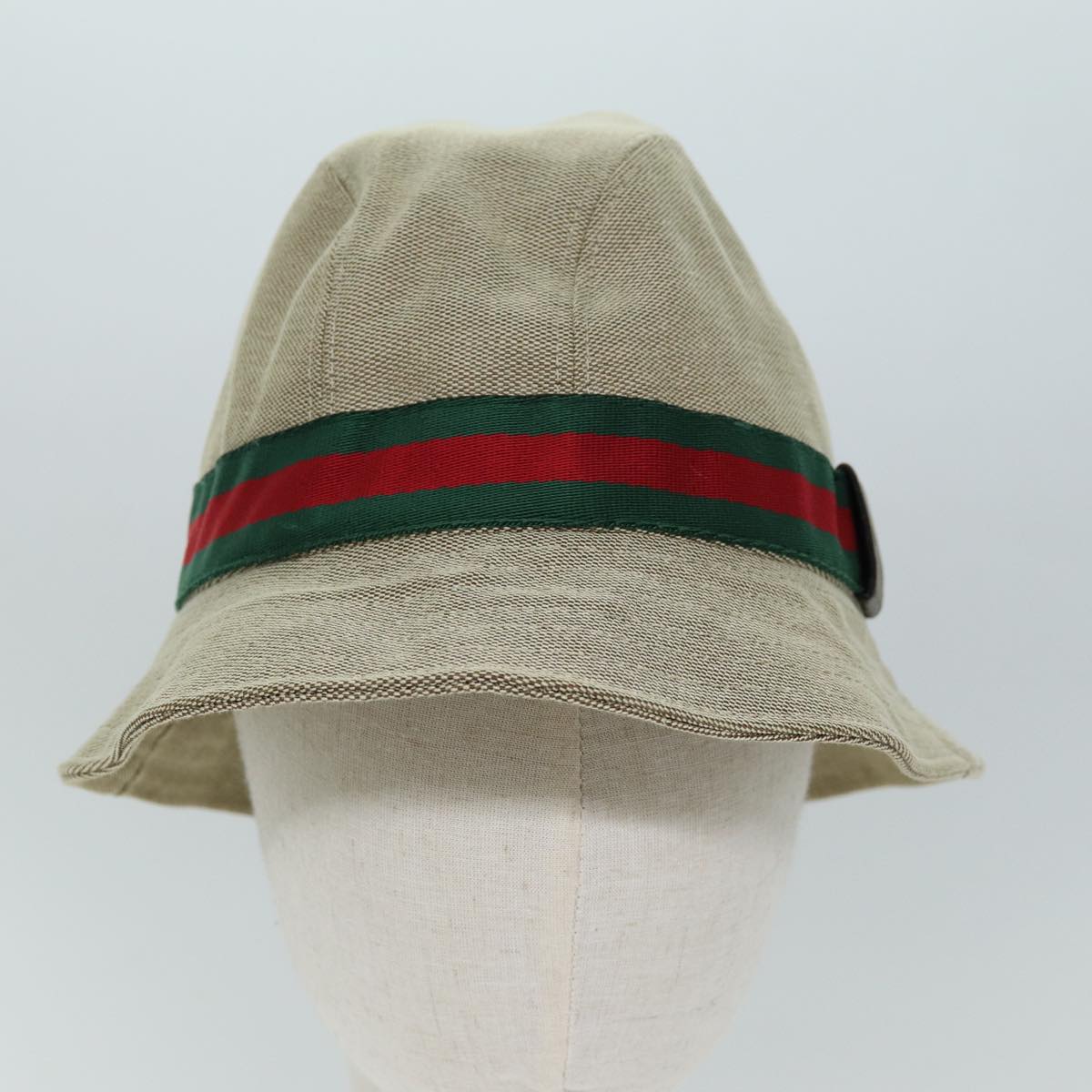 Luxury Gucci Trending 2025 Web Sherry Line Hat Canvas M Beige Red Green  am6132