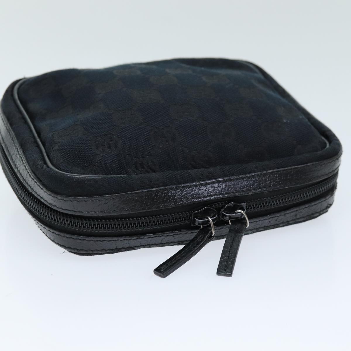 Luxury Gucci Trending 2025 GG Canvas Pouch Black 153129  am6148