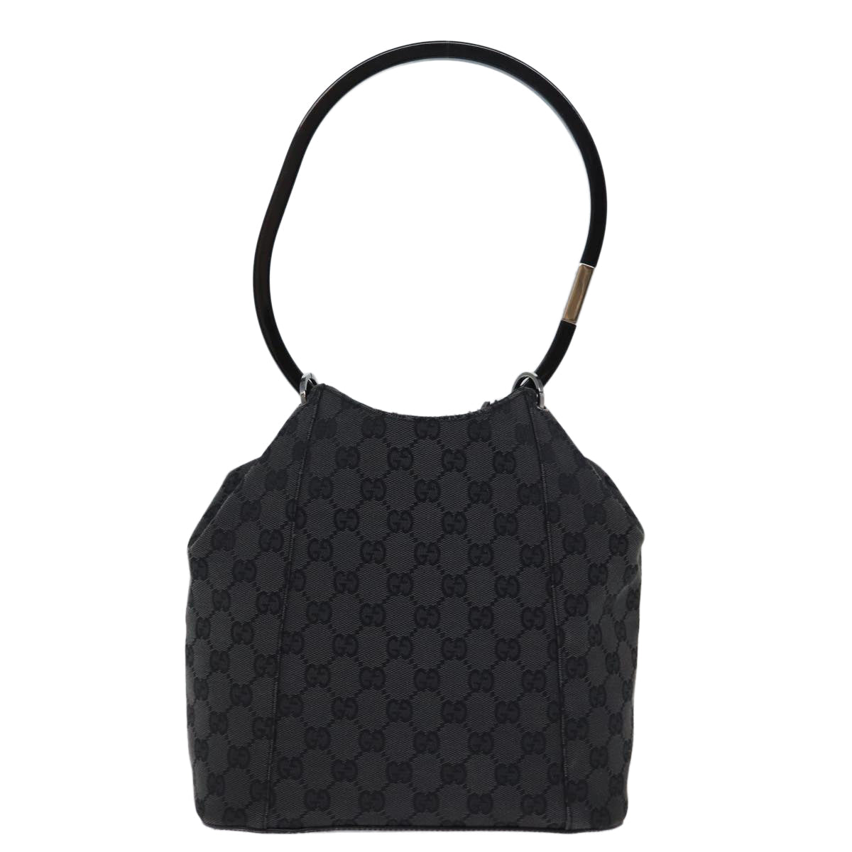 Luxury Gucci Trending 2025 GG Canvas Hand Bag Black 001 3750  am6155