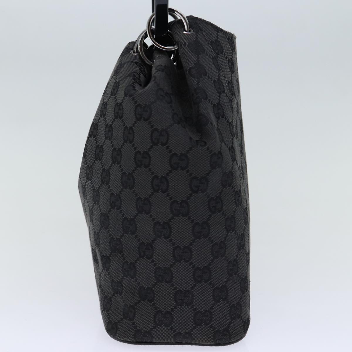 Luxury Gucci Trending 2025 GG Canvas Hand Bag Black 001 3750  am6155