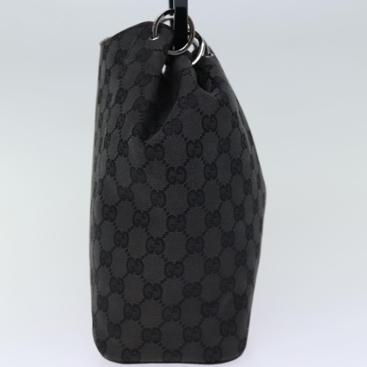 Luxury Gucci Trending 2025 GG Canvas Hand Bag Black 001 3750  am6155