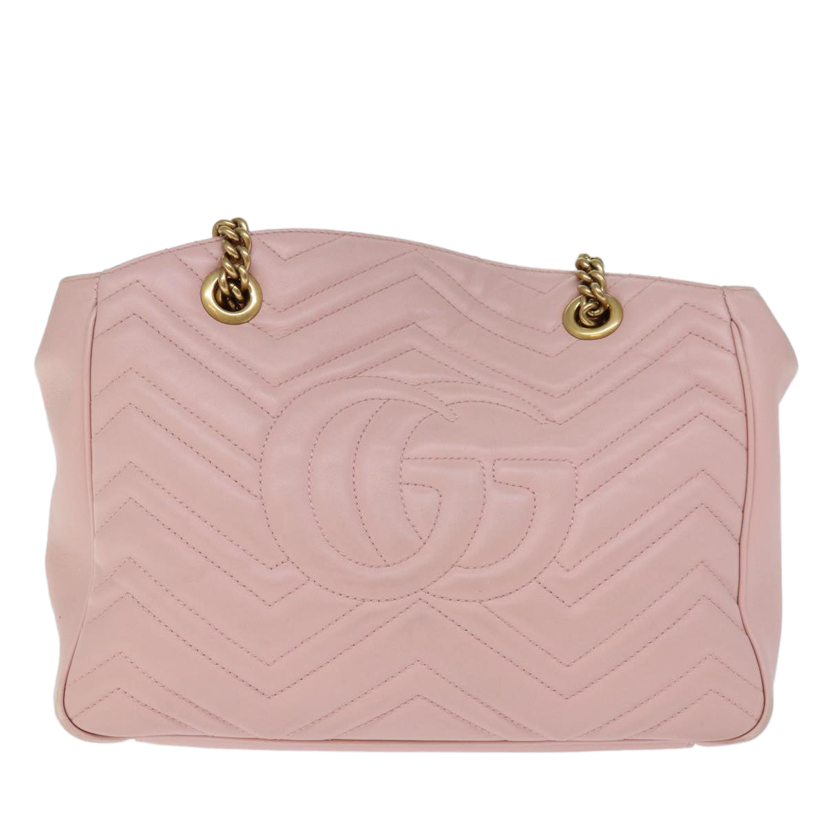 Luxury Gucci Trending 2025 GG Marmont Chain Shoulder Bag Pink 443501  am6172