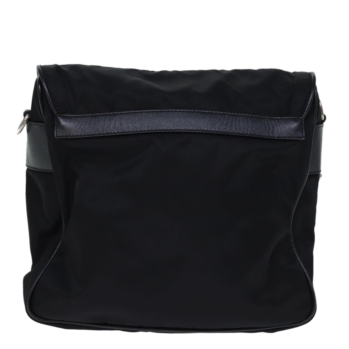Luxury PradaShoulder Bag Nylon Leather Black am6182