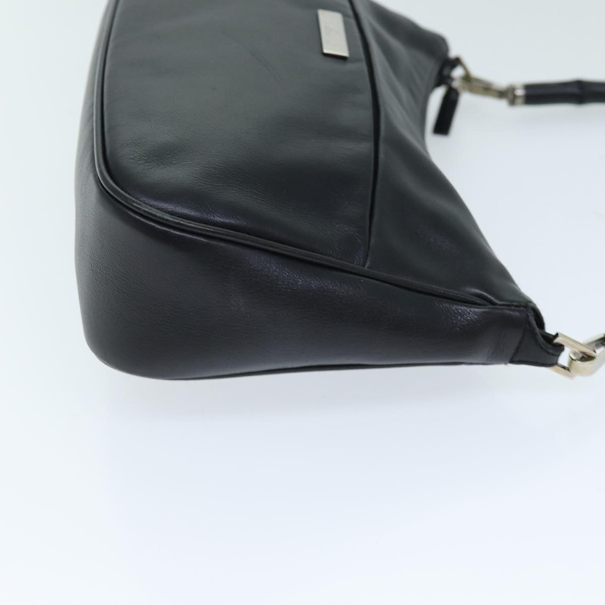 Luxury Gucci Trending 2025 Bamboo Shoulder Bag Leather Black 001 3865  am6186