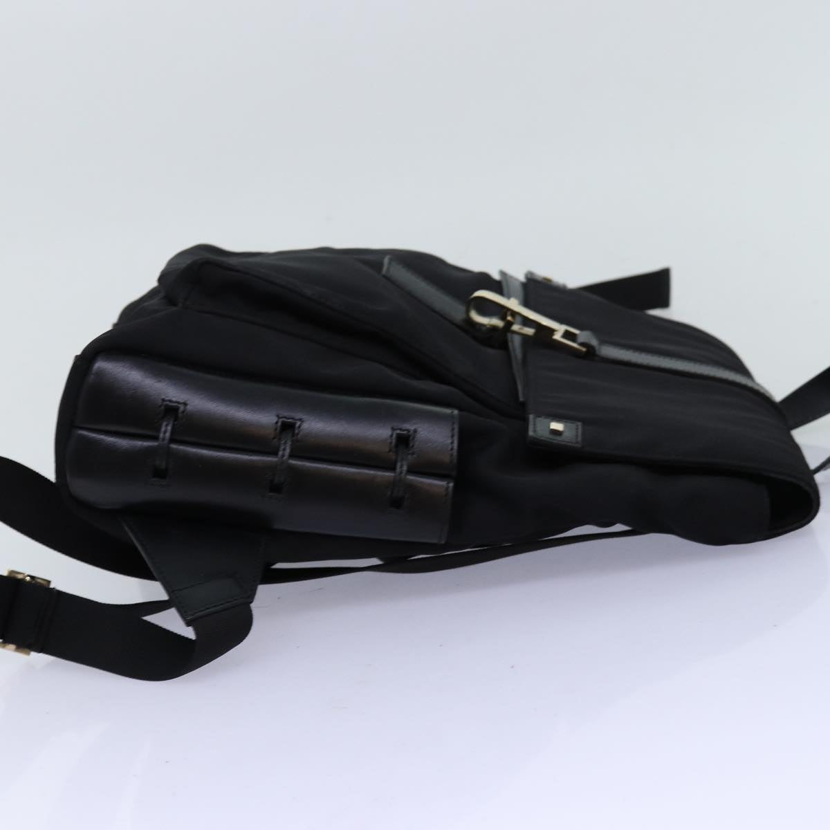 Luxury Gucci Trending 2025 Jackie Backpack Nylon Outlet Black  am6187