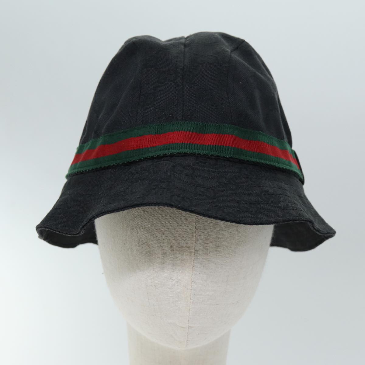 Luxury Gucci Trending 2025 GG Canvas Web Sherry Line Bucket Hat XL Black Red Green  am6189