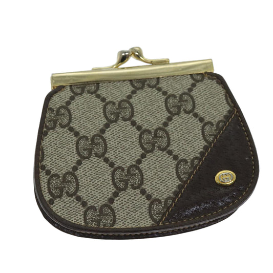 Luxury Gucci Trending 2025 GG Supreme Coin Purse PVC Beige 64 03 114  am6199