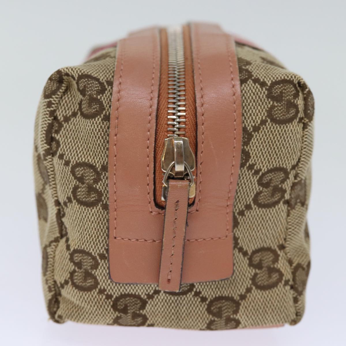Luxury Gucci Trending 2025 GG Canvas Sherry Line Pouch Beige Wine Red 256636  am6220
