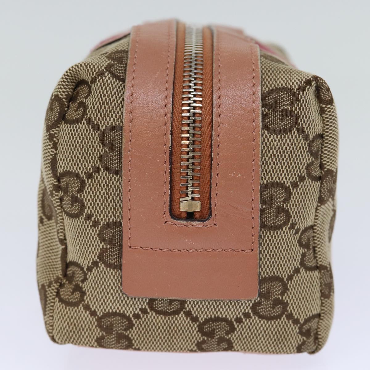Luxury Gucci Trending 2025 GG Canvas Sherry Line Pouch Beige Wine Red 256636  am6220