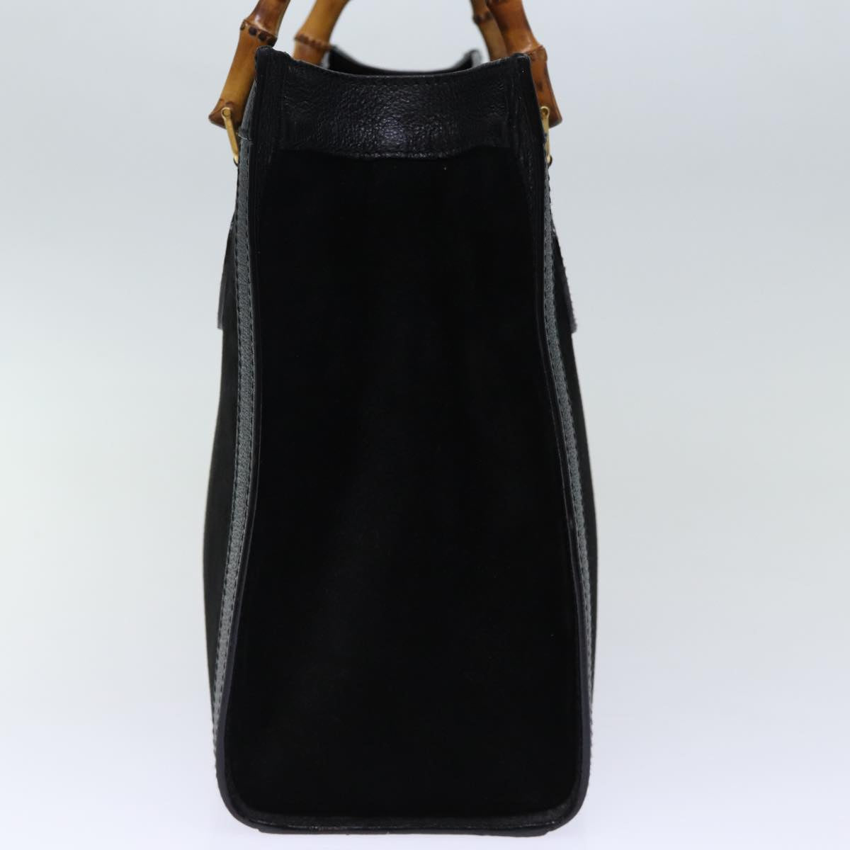 Luxury Gucci Trending 2025 Bamboo Hand Bag Suede Leather Black 002 123 0260  am6224