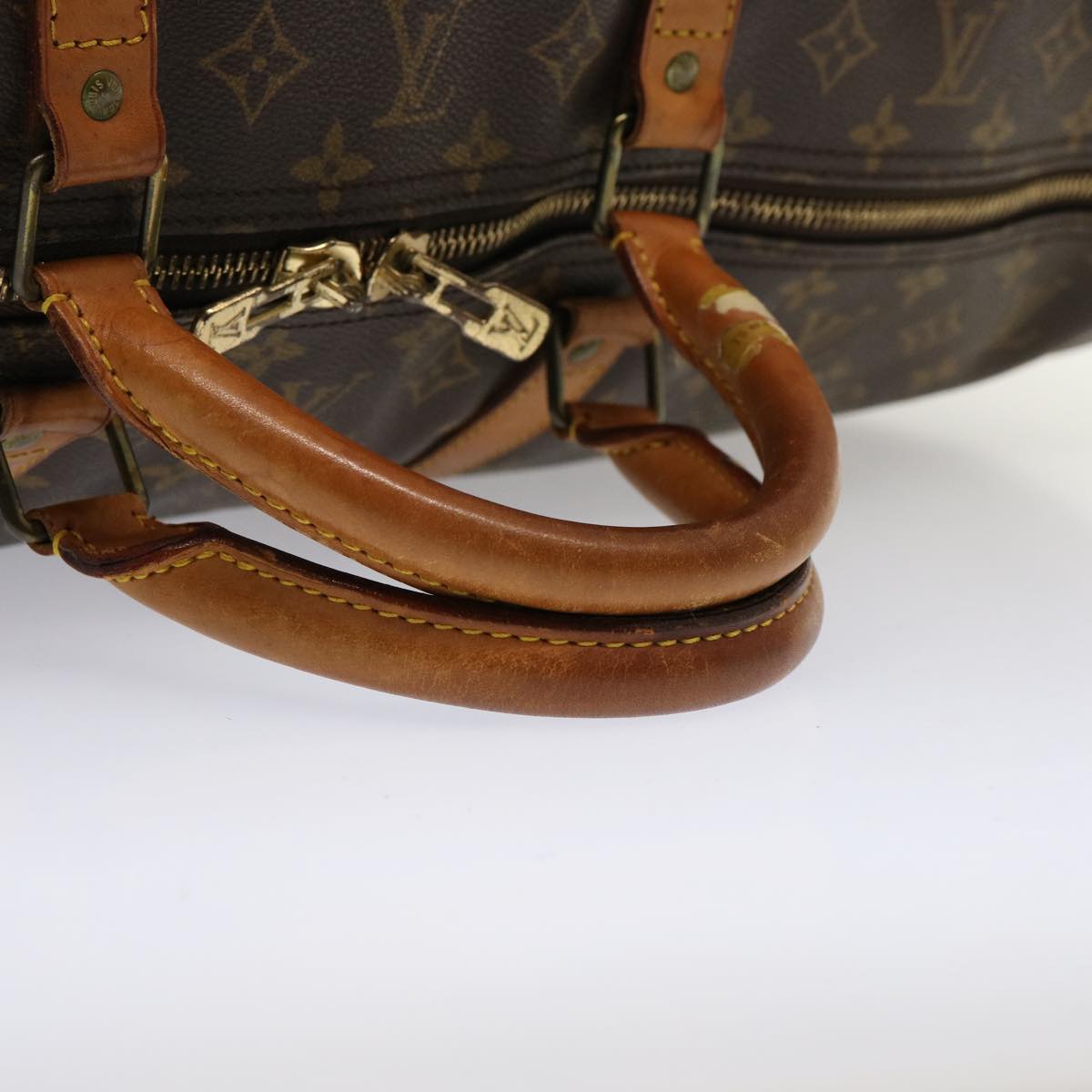 LOUIS VUITTON Monogram Keepall 60 Boston Bag M41422 LV am6272