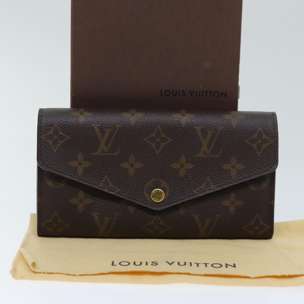 LOUIS VUITTON Monogram Portefeuille Sarah Rose Valerine M62235 LV am6274