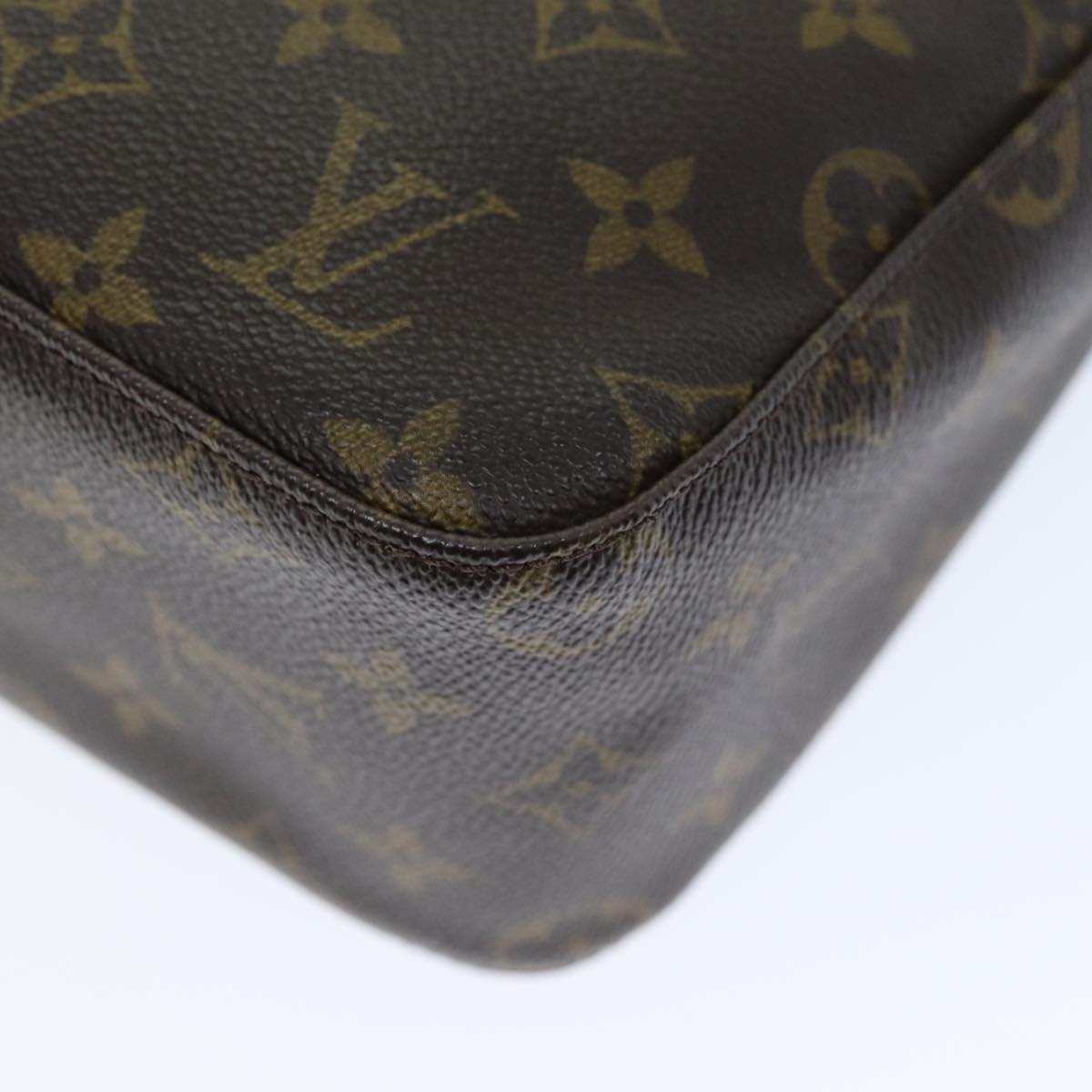 LOUIS VUITTON Monogram Looping MM Shoulder Bag M51146 LV am6277
