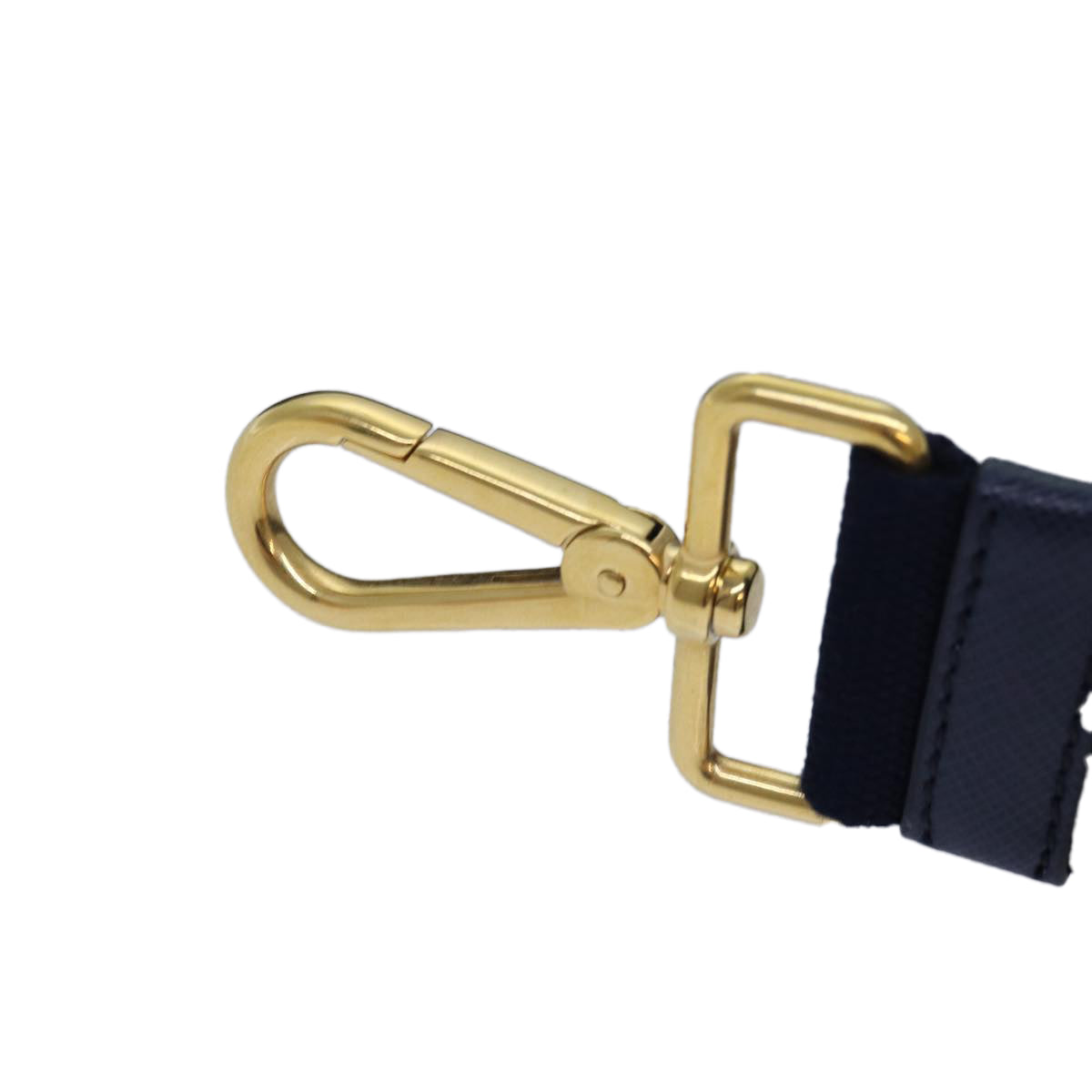 Luxury Prada For Canapa Adjustable Shoulder Strap 24.8""-43.7"" Canvas Navy  am6616