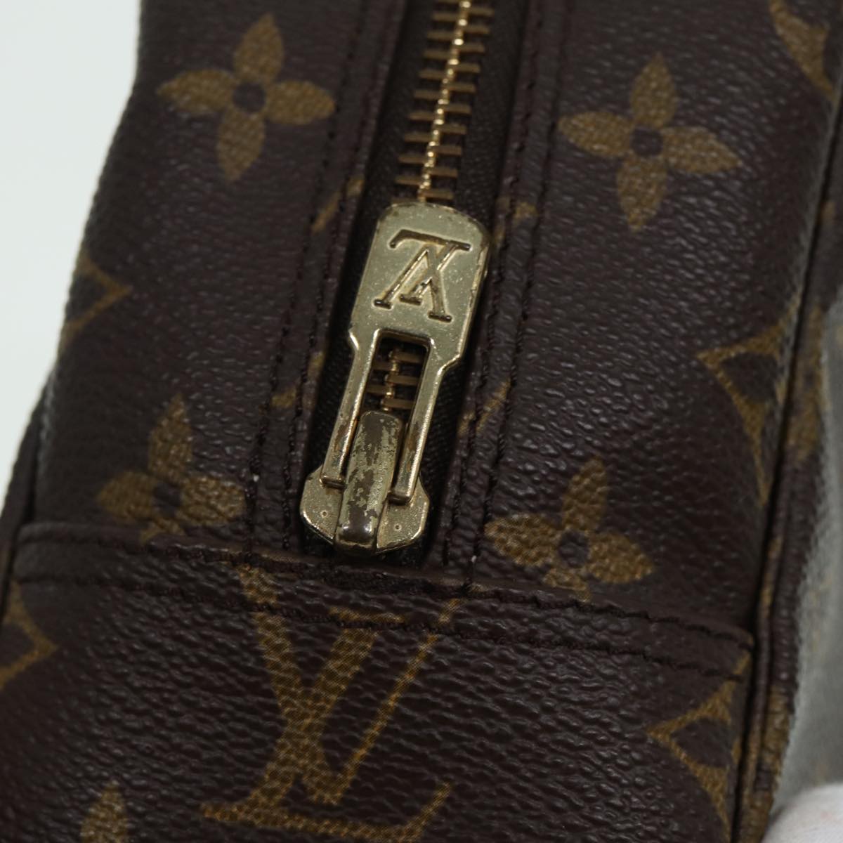 LOUIS VUITTON Monogram Trousse Toilette 28 Clutch Bag M47522 LV am6631