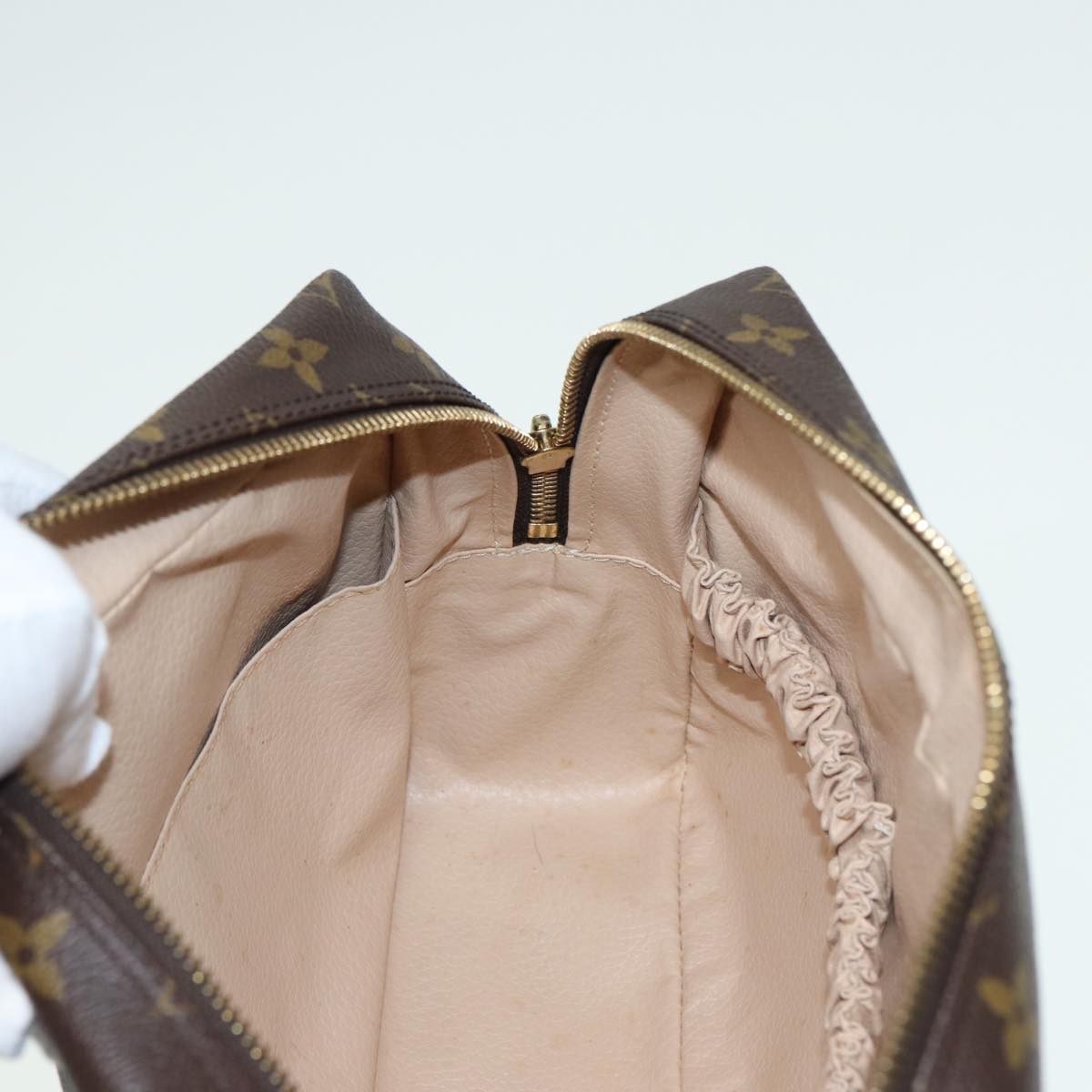 LOUIS VUITTON Monogram Trousse Toilette 28 Clutch Bag M47522 LV am6631