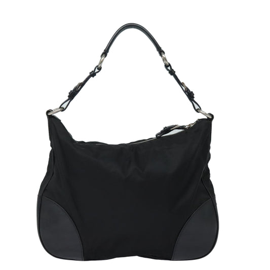 Luxury Prada Shoulder Bag Nylon Black  am6640