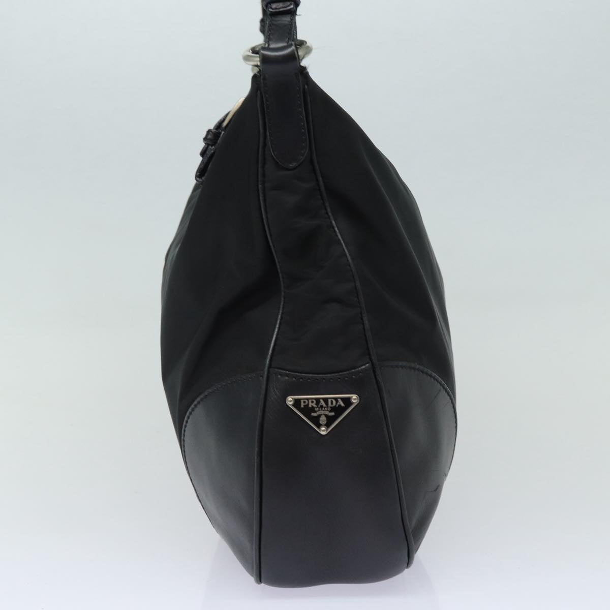 Luxury Prada Shoulder Bag Nylon Black  am6640