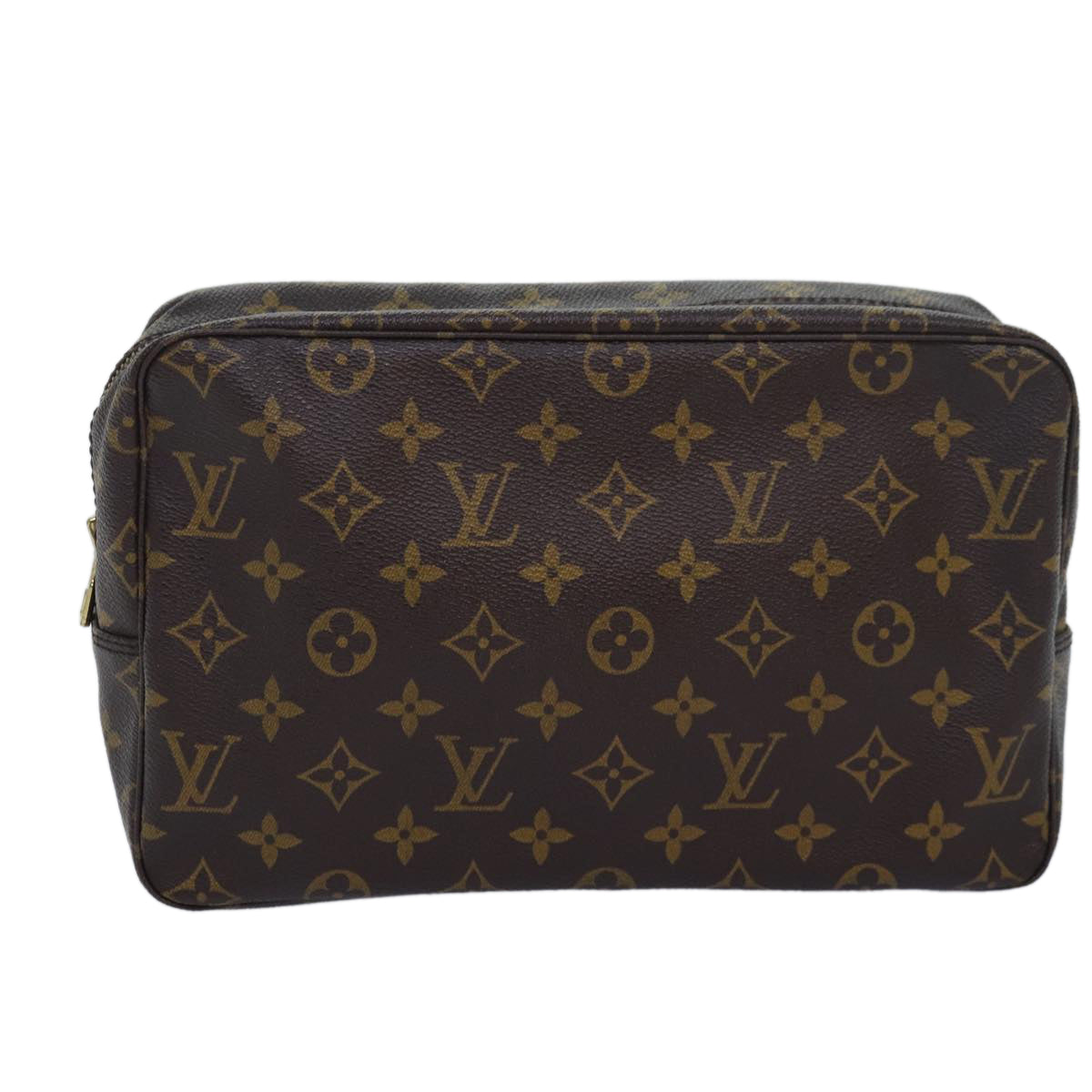 LOUIS VUITTON Monogram Trousse Toilette 28 Clutch Bag M47522 LV am6653