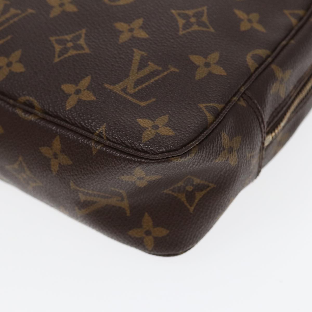 LOUIS VUITTON Monogram Trousse Toilette 23 Clutch Bag M47524 LV am6776